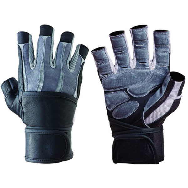 Leather Weightlifting Gloves